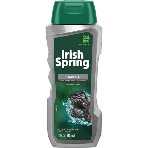 Irish Spring Charcoal Body Wash-532ml