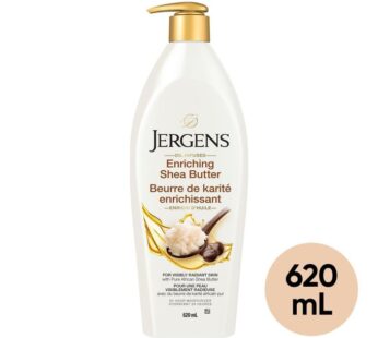 Jergens Enriching Shea Butter Body Lotion For Extra-Dry Skin-620ml