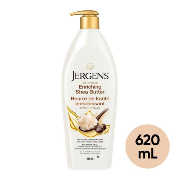 Jergens Enriching Shea Butter Body Lotion For Extra-Dry Skin-620ml