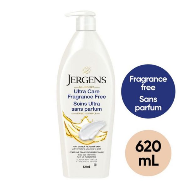 Jergens Ultra Care Fragrance Body Lotion For Dry Skin-620ml