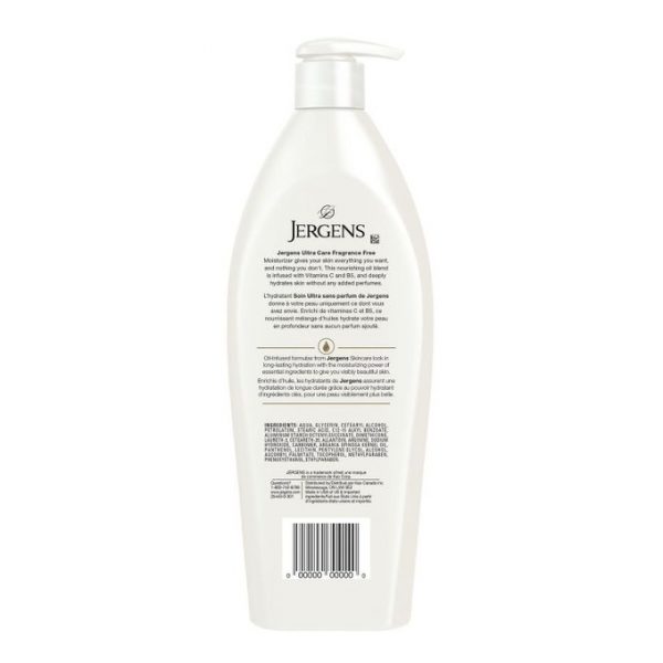 Jergens Ultra Care Fragrance Body Lotion For Dry Skin-620ml - Image 2