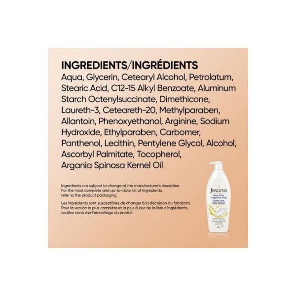 Jergens Ultra Care Fragrance Body Lotion For Dry Skin-620ml - Image 5