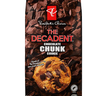 PRESIDENT’S CHOICE The Decadent Chocolate Chunk Cookies 300g